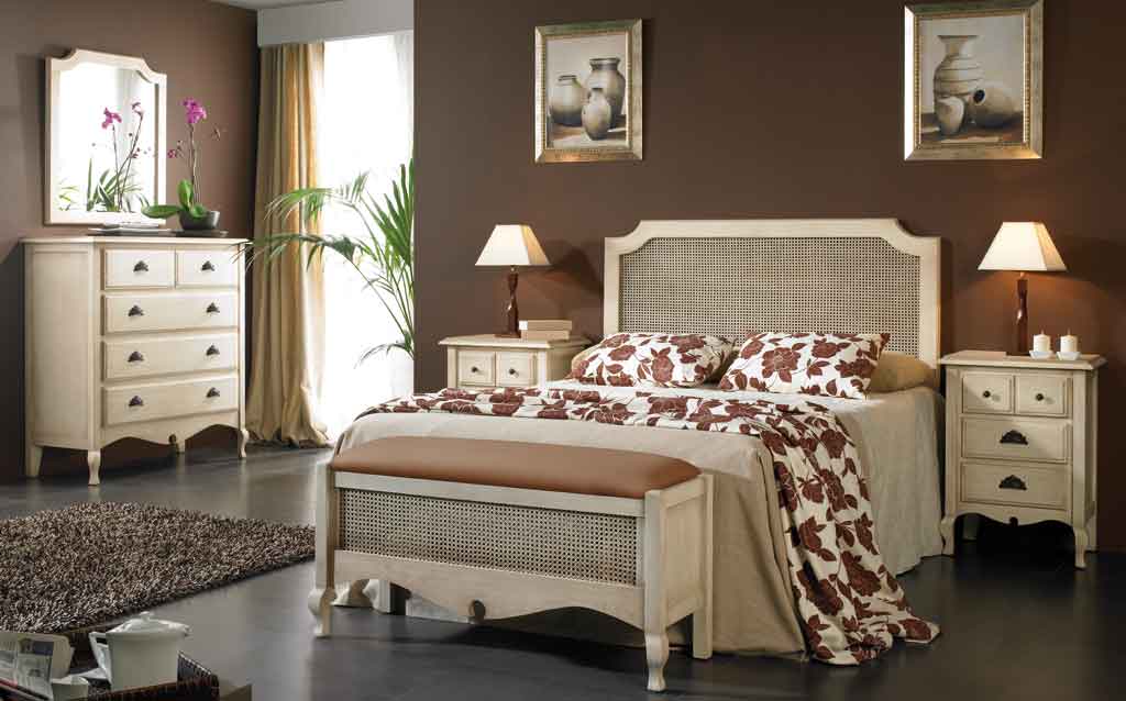 Cómoda versalles Color blanco roto para habitacion matrimonio
