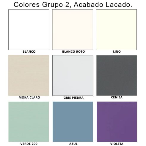 Colores Lacados