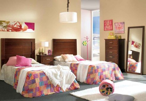 Dormitorio Juvenil Bahamas Nogal