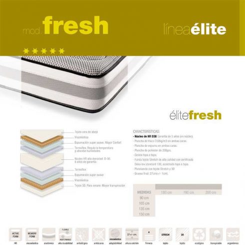 colchón elite fresh