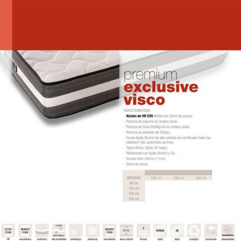 Colchón Exclusive Visco