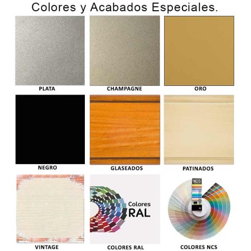 Colores Lacados Especiales